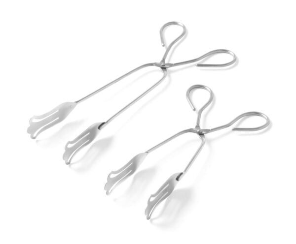 Pince à gâteaux inox coquille 220 mm