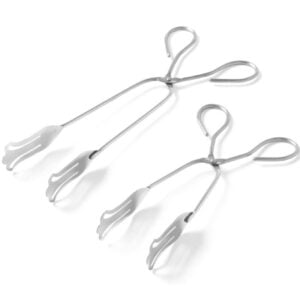 Pince à gâteaux inox coquille 280 mm