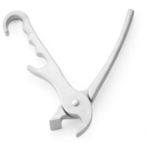Pince pour moules à pizza aluminium 200 mm