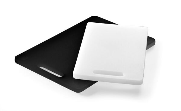 Planche à découper avec poigné blanc 250x150x10 mm – Image 2