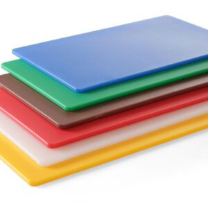 Planche à découper brun HACCP GN 1/2x9 mm