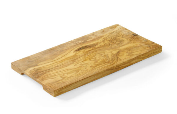 Planche à découper rectangle bois d'oliver 250x150x18 mm – Image 3