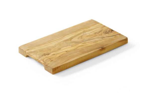 Planche à découper rectangle bois d'oliver 300x150x18 mm – Image 4