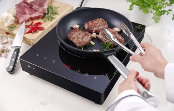 Plaque de cuisson à induction noir 230V 3500W Kitchen Line – Image 4