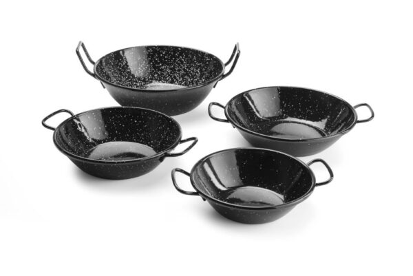 Plat paëlla 245x70 mm émaillé