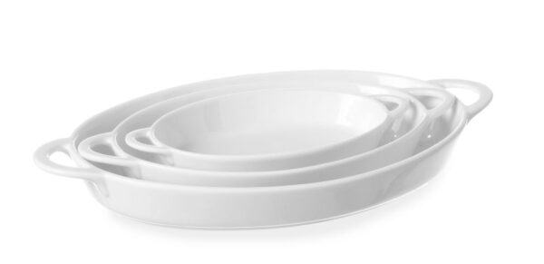 Plat à tapas ovale 165x105x30 mm porcelain