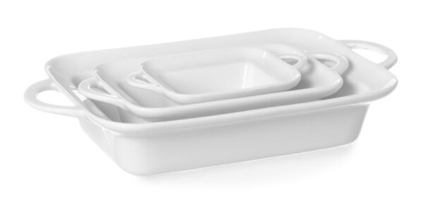 Plat à tapas rectangulaire 185x260x55 mm porcelain
