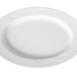 Assiette ovale 34 cm Karizma