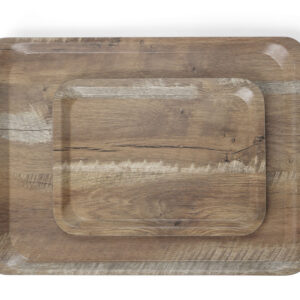 Plateau de service chêne 330x430 mm melamine