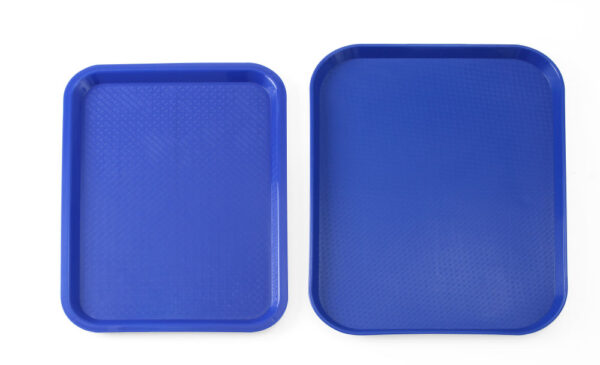 Plateau fast food moyen polypropylène vert 31x43,5 cm
