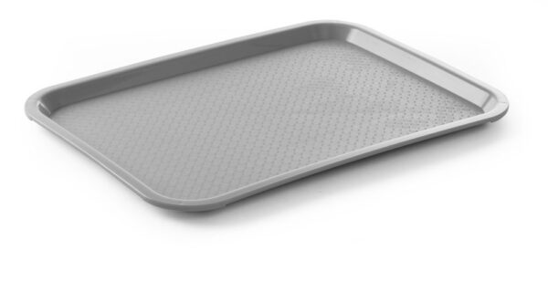 Plateau fast food moyen polypropylène vert 31x43,5 cm – Image 3