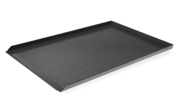 Plateau perforé 600x400 mm aluminium couche anti-adhésive