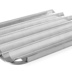 Plateau pour 5 baguettes 600x400 mm aluminium