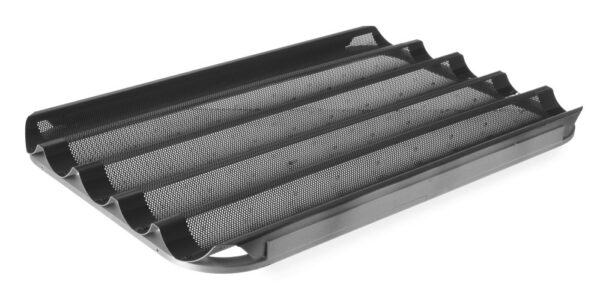 Plateau pour 5 baguettes 600x400mm couche anti-adhésive