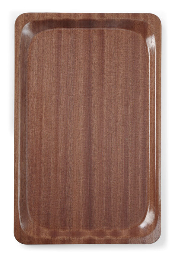 Plateau woodform 430x610 mm acajou antidérapant
