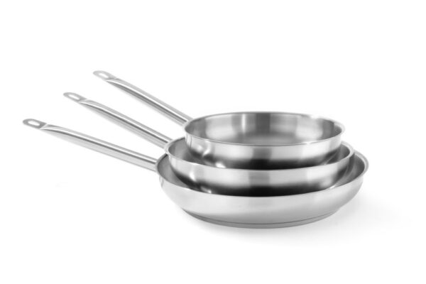 Poêle 280x50 mm inox Kitchen Line