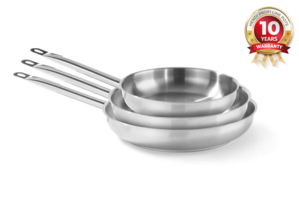 Poêle inox 28x5,0 cm fond sandwich