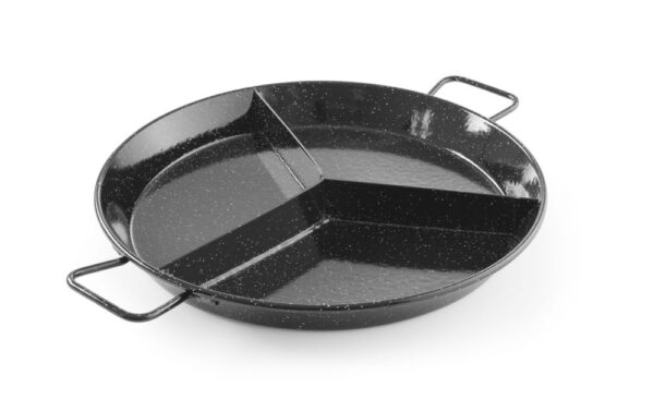 Poêles à paëlla 2 compartiments 430x47 mm – Image 2