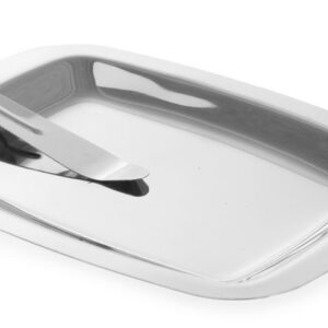 Porte-addition avec pince inox 152x110 mm