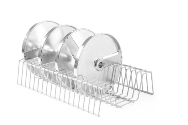 Porte-disques 400x250x90 mm pour 18 disques coupe-légumes – Image 2