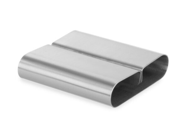 Porte-menu inox 80x77x18 mm
