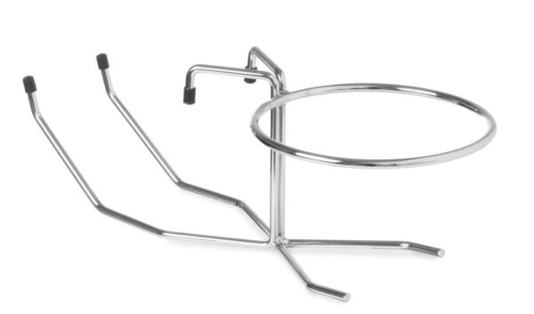 Porte-seau de table chromé – Image 2