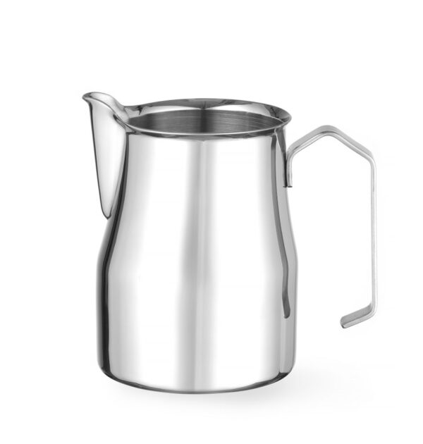 Pot à lait avec bec verseur en forme V 450 ml inox – Image 2
