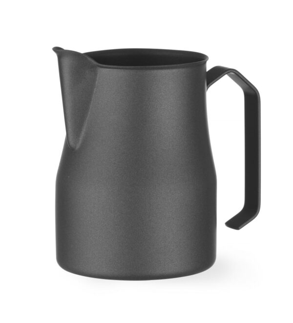Pot à lait avec bec verseur en forme V noir mat 700 ml – Image 2