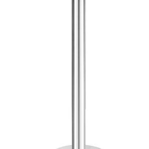 Poteau d'accueil bande rétractable + socle