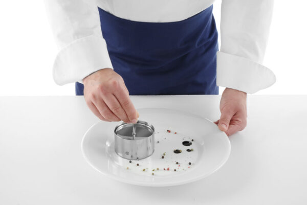 Poussoir inox rond 80 mm – Image 3