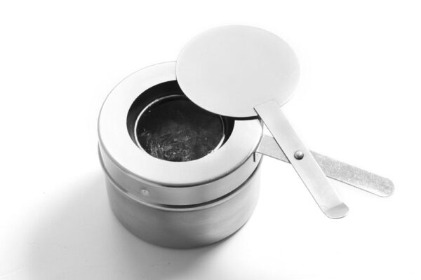 Récipient pour boîte d'alcool gélifié inox – Image 2