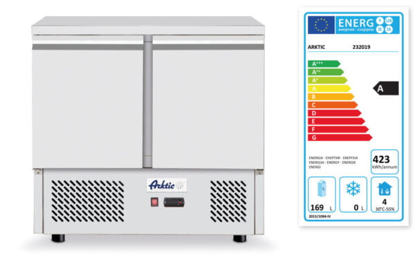 Réfrigérateur comptoir-2/+8 gr 900x700x850 mm 230V 250W – Image 4
