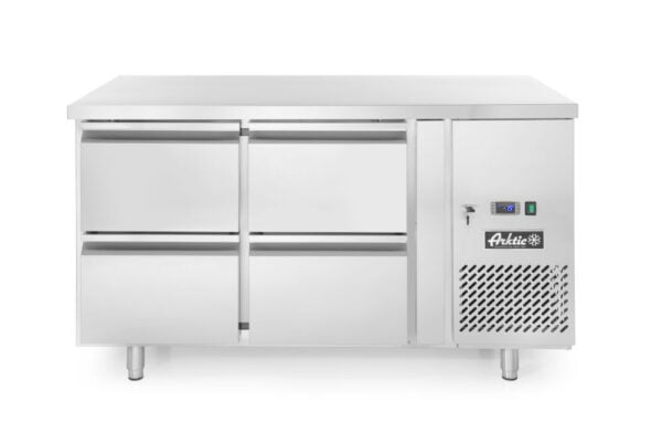 Réfrigérateur comptoir +quatre tiroirs 280l 230V 330W