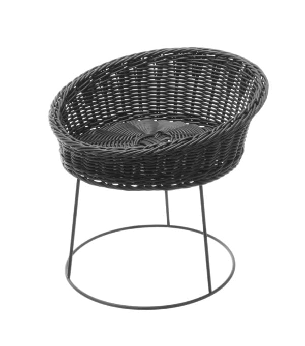 Réhausseur pour corbeille noir 250x180 mm – Image 3