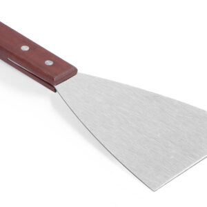 Racloir avec manche en bois 100x251/100 mm inox