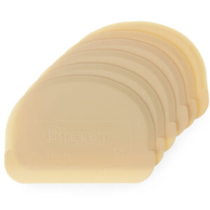 Racloir coupe-pâte 120x88 mm demi ronde polypropylène