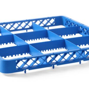 Rehausseur pr casier de lavage 9 comp. - comp 151x151x42 mm