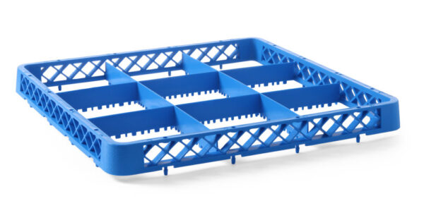 Rehausseur pr casier de lavage 9 comp. - comp 151x151x42 mm