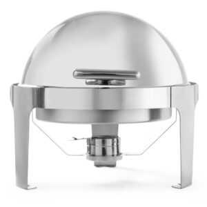 Rolltop-Chafing dish rond 510x540x480 mm rvs 5,6 l