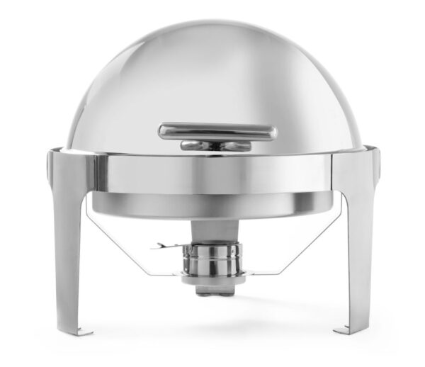 Rolltop-Chafing dish rond 510x540x480 mm rvs 5,6 l
