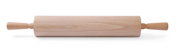 Rouleau à pate 75x380/590 mm bois avec roulement à bille