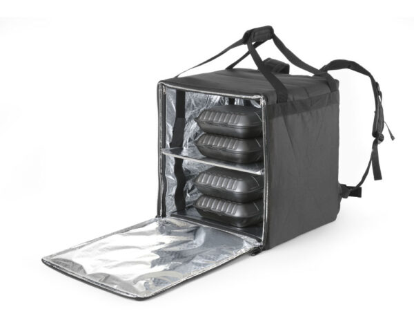 Sac à dos isotherme transport alimentaire 410x410x490 mm – Image 2