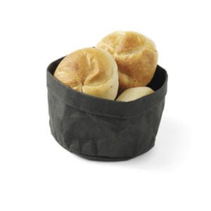 Sac kraft alimenataire lavable papier noir