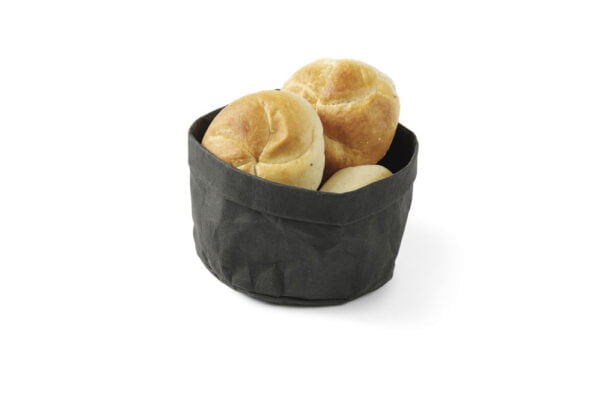 Sac kraft alimenataire lavable papier noir