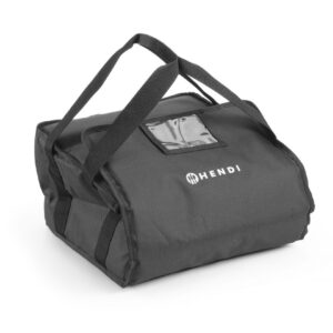 Sac à transport pizza noir 350x350 mm Kitchen Line
