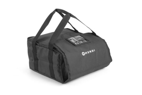 Sac à transport pizza noir 350x350 mm Kitchen Line – Image 2