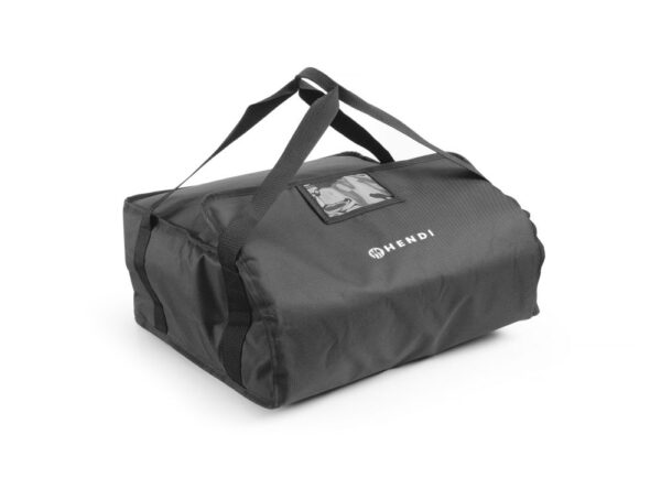 Sac à transport pizza noir 450x450 mm Kitchen Line – Image 2