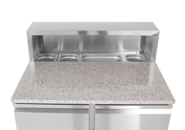Saladette pizza 2 portes 900x700x1100 mm 230V 250W – Image 4