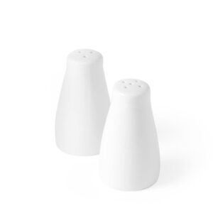 Salière et poivrière set porcelaine