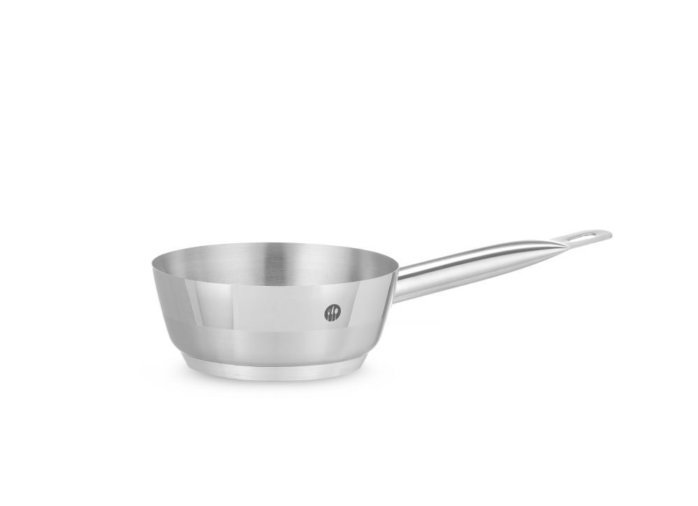 Sauteuse inox conique 16x6 cm 0,9 ltr fond sandwich – Image 2
